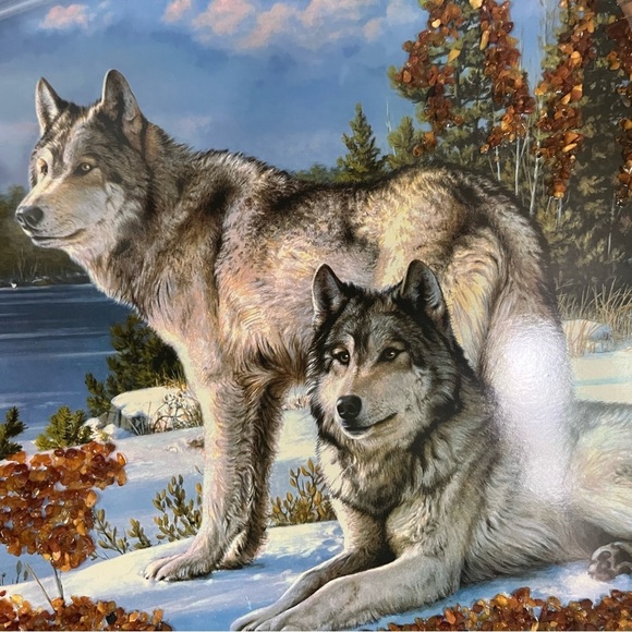 Wolf Art Framed Print - Picture 2 of 7